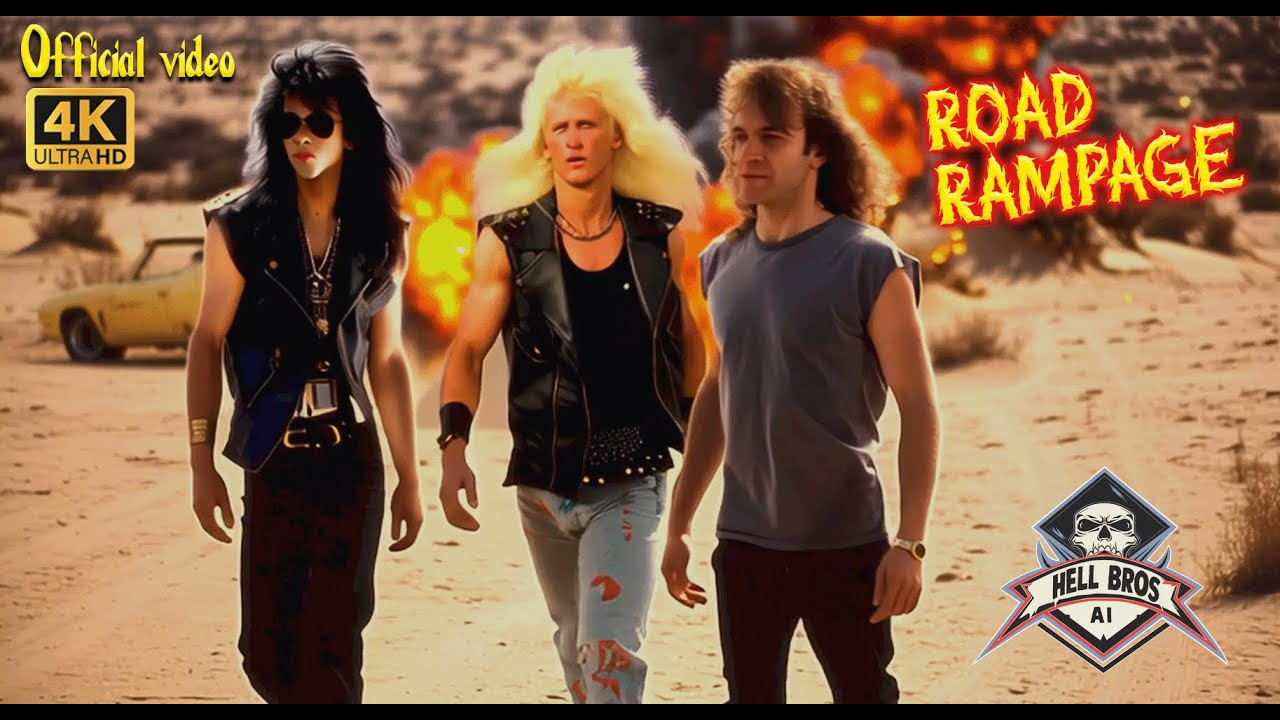 Road Rampage – Hard Rock & Fast Cars | Official 4K Music Video - YouTube