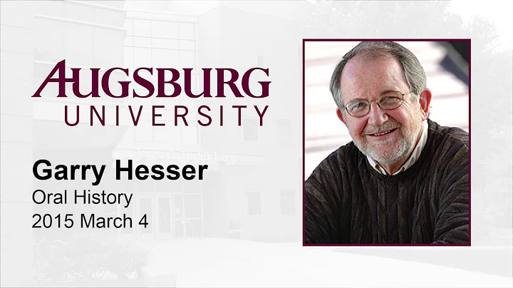 Oral History Interview with Garry Hesser (2015)
