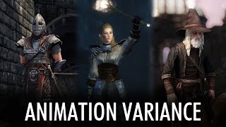 Skyrim Mod - Evg Animation Variance