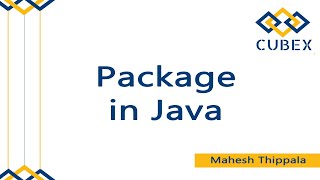 Package in Java by Mahesh
