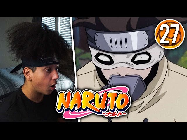 O exame Chunin parte 2 (Naruto Ep 27) #reaction 