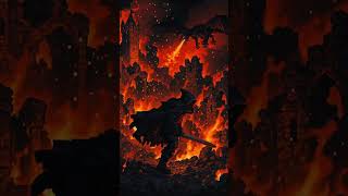 The Village is on fire 🔥 #darkfantasymusic #fantasy #darkfantasy #fantasy #ai #retrorpg #fyp