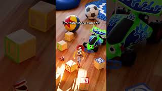 Toy Story: Woody thinks he ' s in an edit