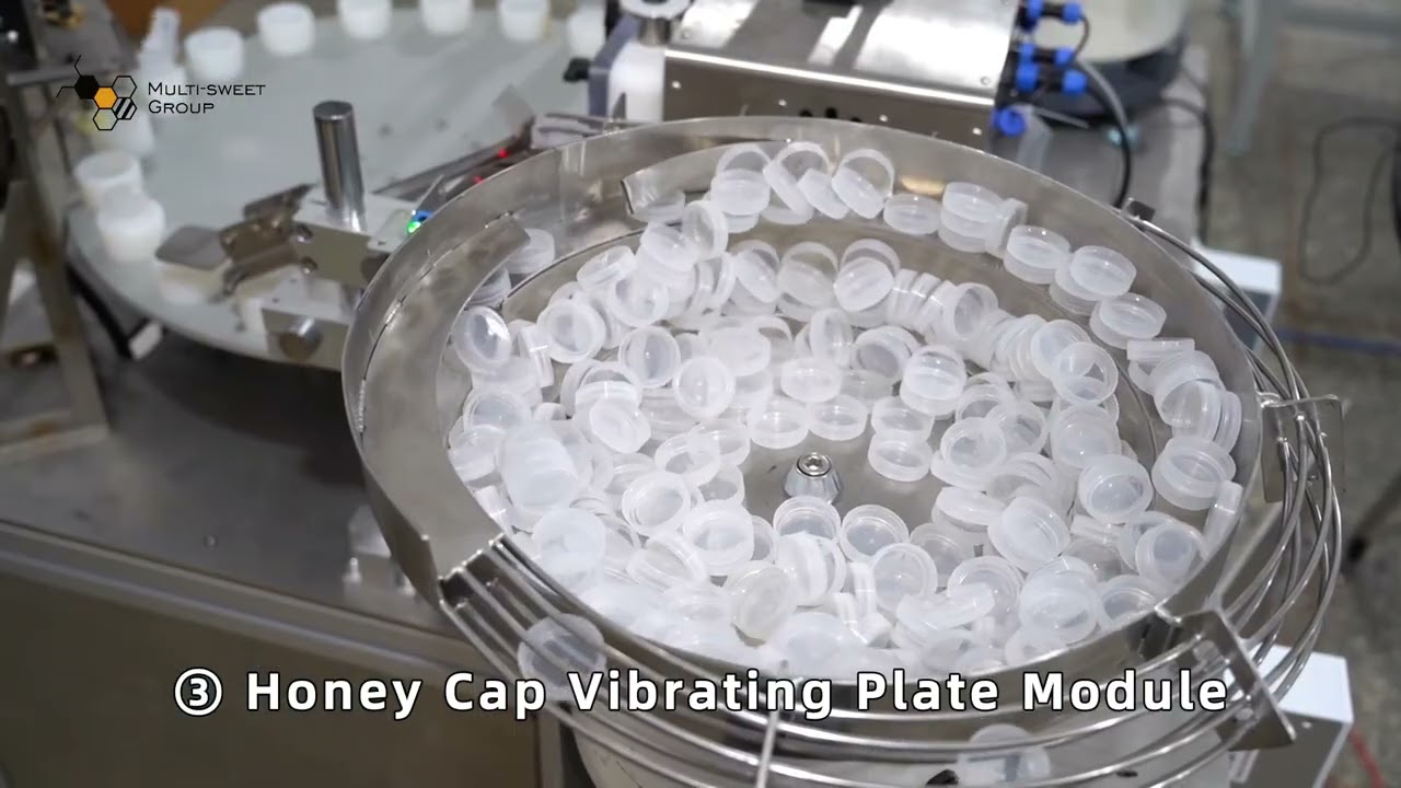 Honey Bottle Cap Filling Packing Machine Small Automatic Honey Packing Machine