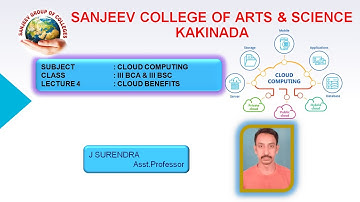 III-BCA-BSC-SEM6-Cloud Computing - Unit 1 - Benefits of Cloud,Grid, Saas, Utilising &Cloud computing