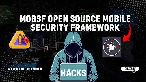 How to Install MobSF (Mobile Security Framework) using Docker on Kali Linux 2025!
