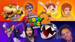 Creating The Perfect Cast For The Super Mario Bros. Movie 2 April Fools