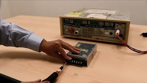 How to measure Power Supply Withstand Voltage？