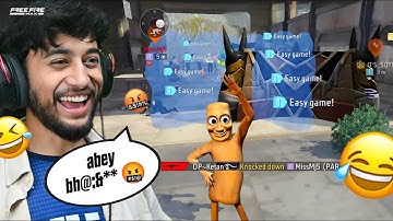 Easy Game PRANK Went Too Funny!🤣 Badge99 | Free Fire Max