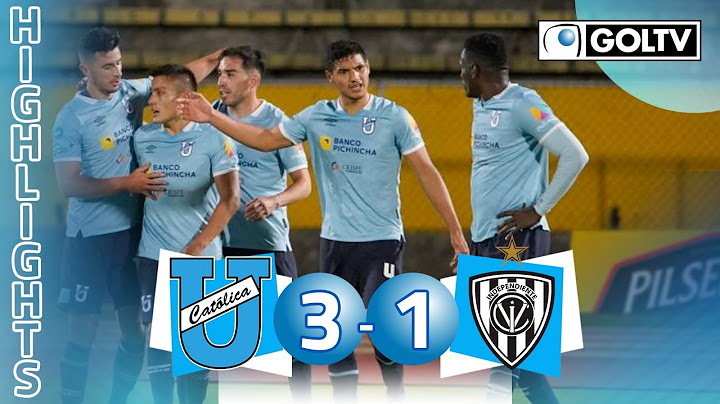 Universidad Católica 3 - 1 Independiente del Valle | GOLES | Liga Pro Ecuador