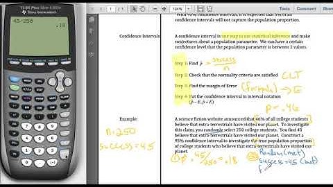 STA2023 Chapter 7 Video 7 Margin of Error and Confidence Intervals