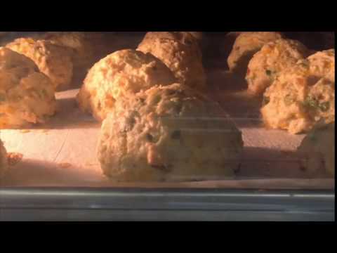 Baking a Bacon, Cheddar and Chive Scone