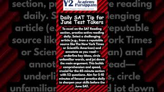 Daily SAT Tips : Get ready for June SAT #satprep #digitalsat #dsat #sat #satexam #testprep