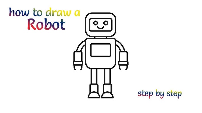 Easy Tutorial  Only 8 Steps to Draw a Robot！ – Makeblock