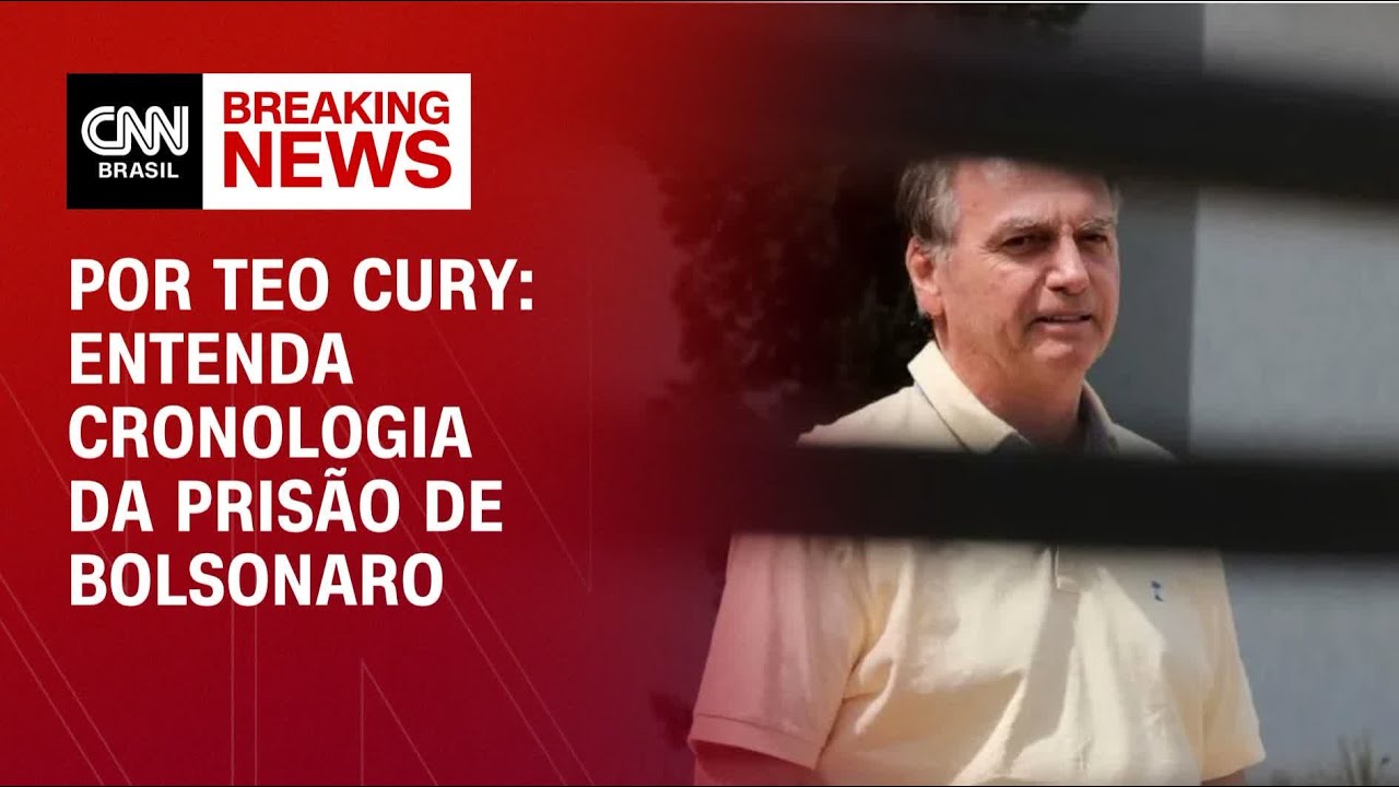 Entenda a cronologia da prisão de Bolsonaro | CNN NEWSROOM
