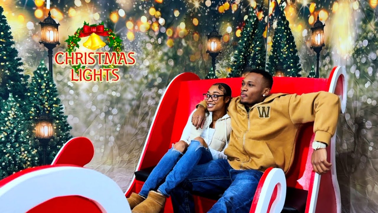 Finally took her to see the Christmas Lights 🎄🤩- MONEYMAS Episode 6