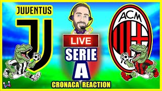 JUVENTUS MILAN Live Reaction Cronaca Serie A 34 Giornata [NO STREAMING]