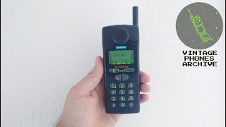 Siemens C10 Mobile phone menu browse, ringtones