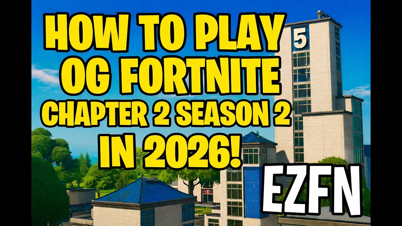 (UPDATED) How to play Chapter 2 Season 2 in 2026! (ezfn) - YouTube