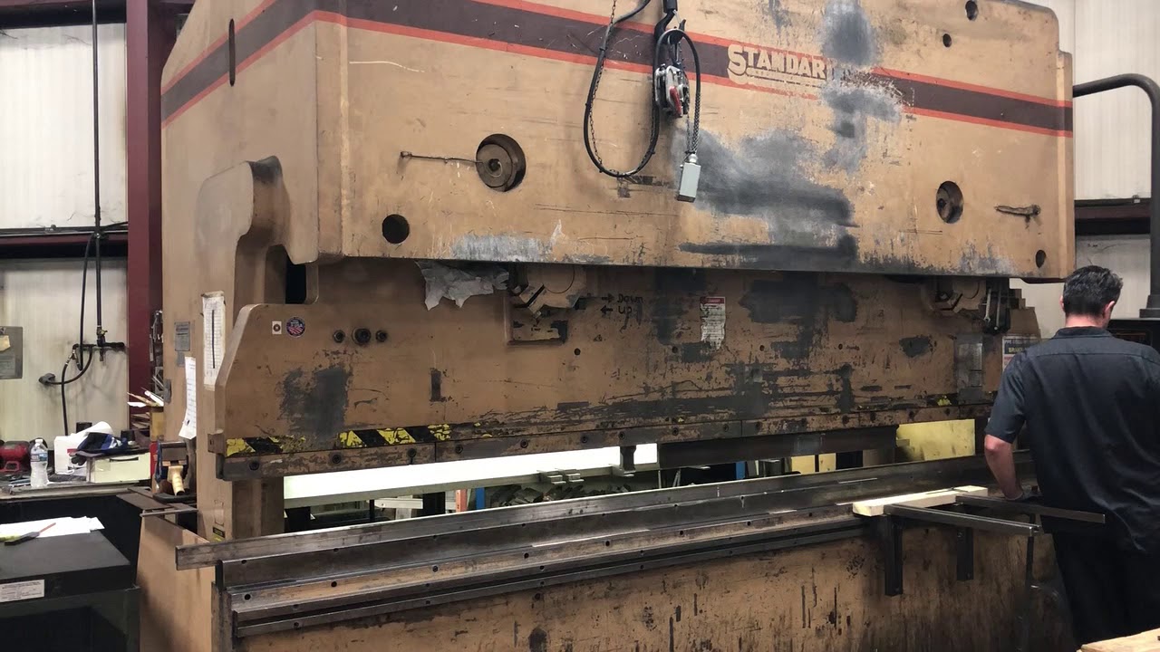 325 Ton Standard Industrial Press Brake YouTube
