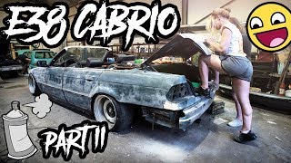 CUTTING THE ROOF OFF THE LIMO BMW 7 PART 2 - DAILY DRIFTCAR'S A BAD IDEA - StrzeleckiGarage #33