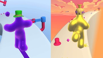 Blob Runner 3D Gameplay Level 83 - 91 (Android / iOS)