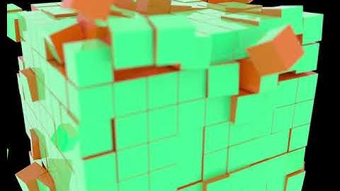 Houdini cubes antigravity