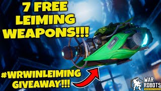 (Ended)LEIMING GIVEAWAY IN WAR ROBOTS!!! #WRwinLeiming