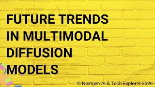 Future Trends in Multimodal Diffusion Models