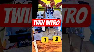 Brutal Twin Engine Roar That Shakes Everything #rcboating #nitro #shorts