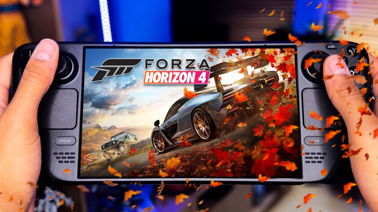 Forza Horzon 4 - Steam Deck OLED Gameplay [HDR]