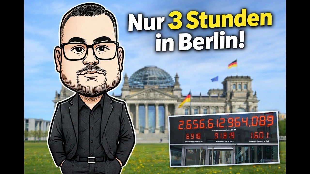 Nur kurz in Berlin… und trotzdem alles gesehen! 🇩🇪 (Kurztrip Vlog)