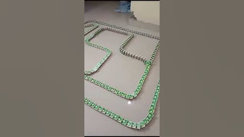 i build the matchbox domino part 154. #shorts #ooocratfs