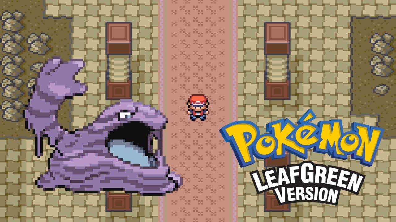 How to get an Underleveled Muk in Pokemon Leaf Green YouTube