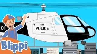 Police Helicopter SongBlippiChildren's MusicTrucks For KidsGecko's Songs