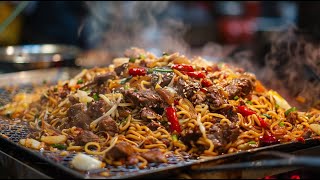 Amazing Taste! Delicious Beef Stir Fy Noodles - Best 7/ Vietnamese Street Food Compilation