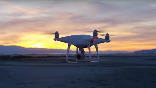 DJI Phantom 4 Pro Night Fly Test, 2025