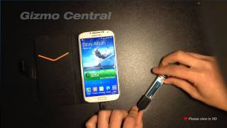 Micro Usb Host Mode Otg Cable For Samsung Galaxy S4 Iv I9505