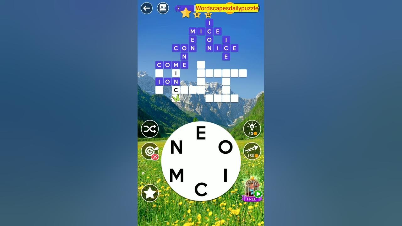 WORDSCAPES Daily Puzzle May 13, 2025 YouTube