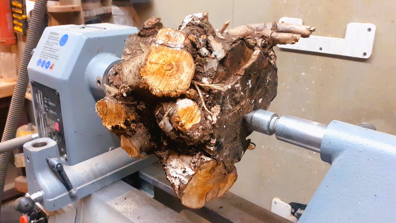Woodturning - The Birch Root !!