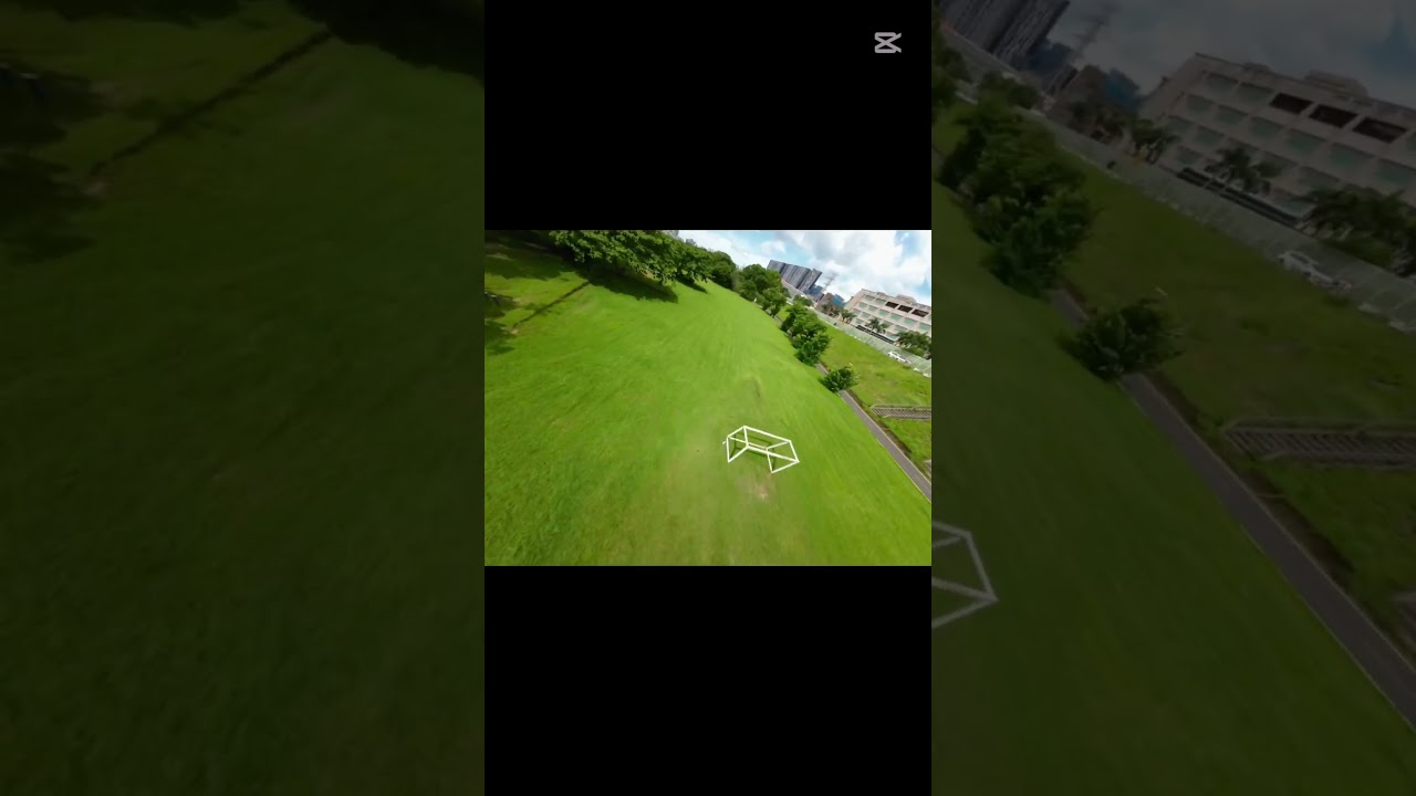 Drone Fpv Bee35👍  Test main acro ditaman kecil sangat cocok 