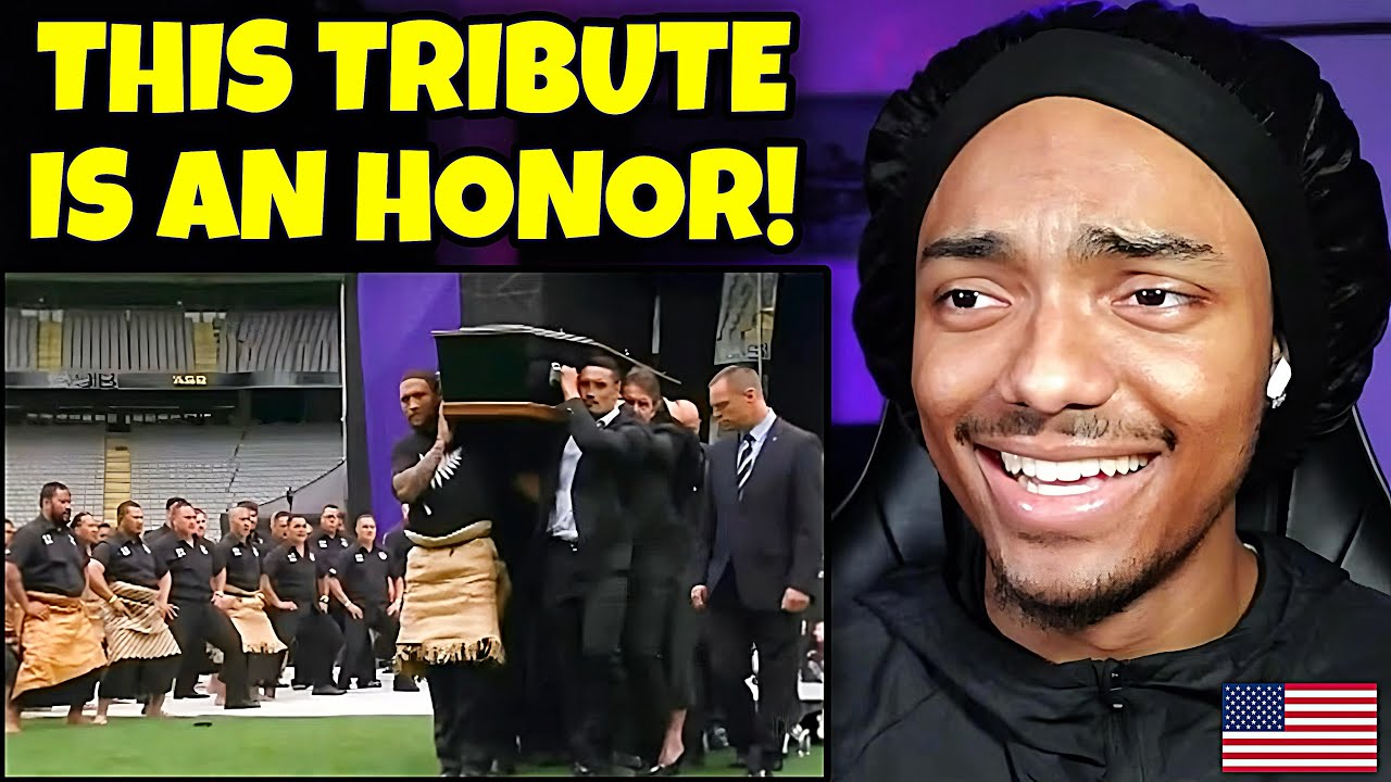 AMERICAN REACTS to The Emotional Haka Tribute to Jonah Lomu