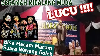 Ustad Dalang Muda Niru Suara Wayang Golek