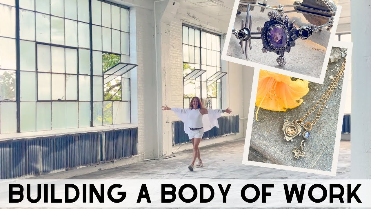 Building a Body of Work - Part 4 - Setting Gemstones, Drawing Beads & A ...