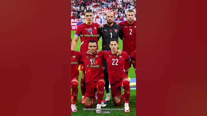Serbia vs England || Euro 2024 || Round 01 || Serbia Squad || Club at that time #euro2024 #football