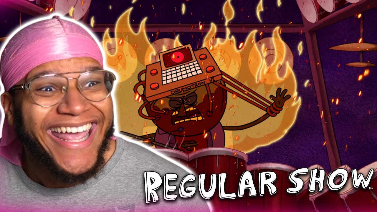 THE DRUM SOLO! *FIRST TIME WATCHING* Regular Show S4 Ep 5-7 REACTION!