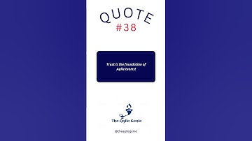 Trust is the foundation of Agile teams! #scrum #ai #agile #projectmanagement #freddiebrownjr #safe