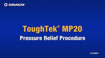 ToughTek MP20  - 02 Pressure Relief Procedure