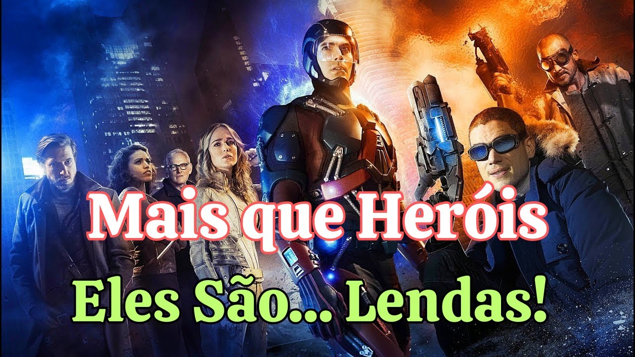 Lendas do Amanhã Entre Linhas do Tempo, Heróis e Caos Série
