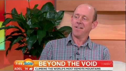 Mountaineer Simon Yates on Weekend Today | World Expeditions